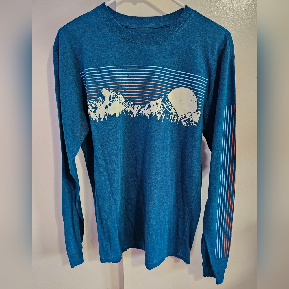 Sonoma Goods For Life Men's M Long Sleeve Graphic Crewneck T-Shirt